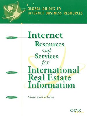 cover image of Internet Resources and Services for International Real Estate Information